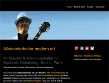 Tablet Screenshot of produktiv-music.de